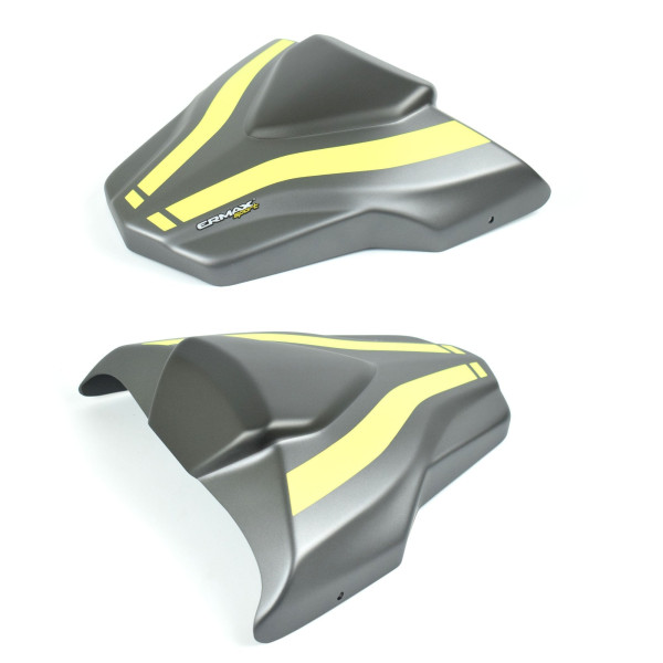 Ermax Ermax seat cowl | matte metallic grey/fluo yellow | yamaha mt-09 2018>2020